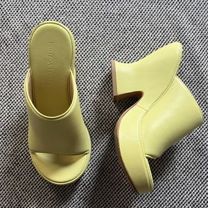 Bottega Veneta Lagoon Platform Sandal 6.5 excellent used condition